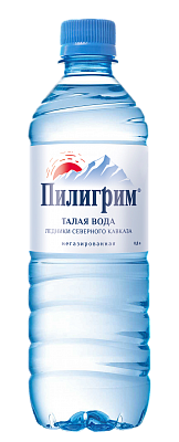 Вода Пилигрим 0.5 литра негазированная (ПЭТ)