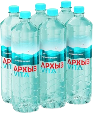 Вода Архыз 1 литр негазированная