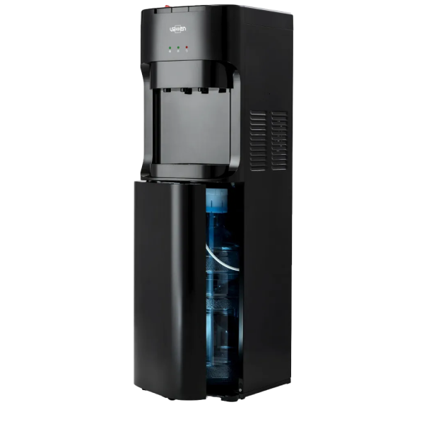 Кулер напольный Vatten L45NK (Ваттен) компрессорный, черный, нижняя загрузка