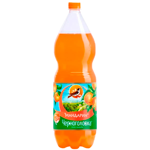 Напиток Черноголовка "Мандарин" 2 л. газированный