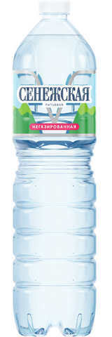 Вода Сенежская 1.5 литра негазированная (ПЭТ)