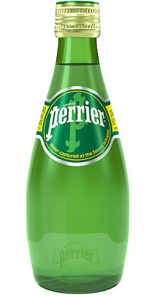Вода Perrier (Перье) 0.33 литра газированная (стекло)