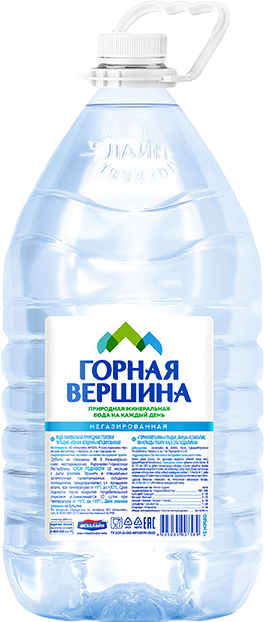Вода Горная вершина 5 литров