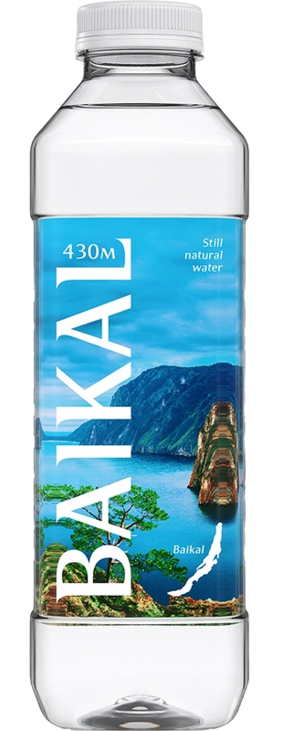 Вода Baikal (Байкал) 430м 0.85 литра, негазированная (ПЭТ)