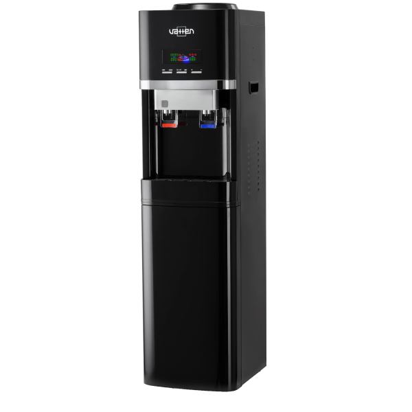 Кулер напольный Vatten V70NKBT (Ваттен) компрессорный, черный, с холодильником