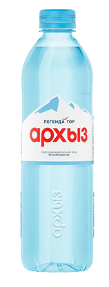 Вода питьевая Легенда Гор Архыз 1 литр негазированная (ПЭТ)