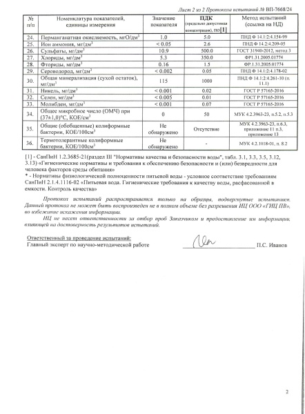 Вода Адыл Тау 1.45 литра негазированная (ПЭТ)