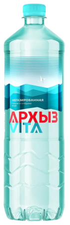 Вода Архыз 1 литр негазированная (ПЭТ)