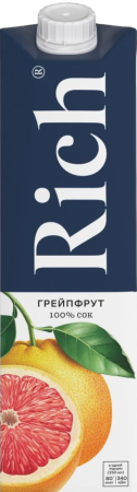 Сок Rich грейпфрут 1 литр