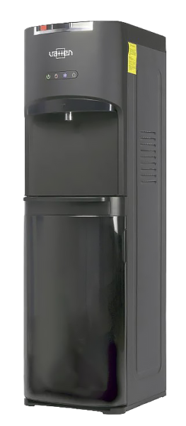 Кулер напольный Vatten L04NK (Ваттен) компрессорный, черный, нижняя загрузка