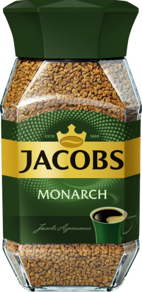 Кофе растворимый кристалл Jacobs Monarch 190 г