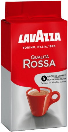 Кофе молотый Lavazza Rossa 250 г