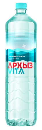 Вода Архыз 1.5 литра негазированная (ПЭТ)