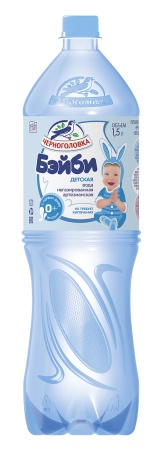 Вода Черноголовка Бэйби 1.5 литра негазированная (ПЭТ)