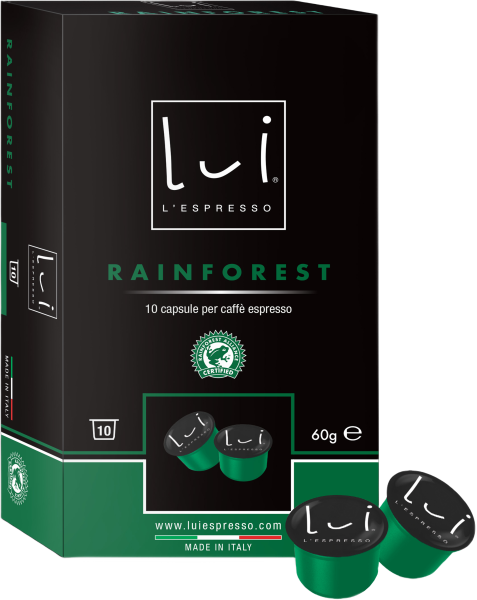 Кофе в капсулах Lui L'espresso Rain Forest 60 г