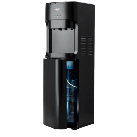 Кулер напольный Vatten L45NK (Ваттен) компрессорный, черный, нижняя загрузка