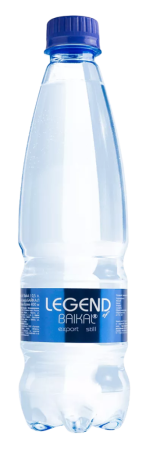Вода Легенда Байкала 0.5 литра негазированная (ПЭТ)