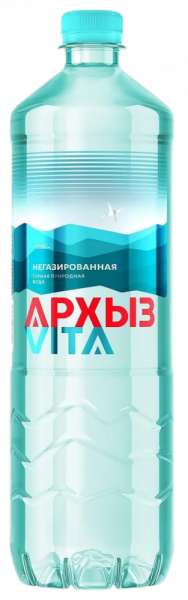 Вода Архыз 1 литр негазированная