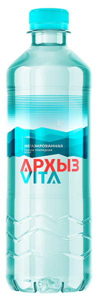 Вода Архыз 0.5 литра негазированная (ПЭТ)