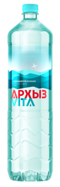 Вода Архыз 1.5 литра негазированная (ПЭТ)