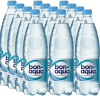 Вода Bon Aqua (Бон Аква) 1 литр негазированная ( ПЭТ) (12 шт/уп)