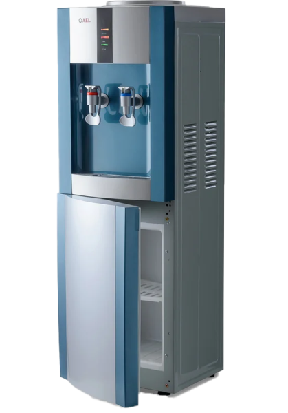 Кулер напольный "Экочип" V21-LF (зеленый с серебром)