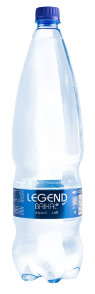 Вода Легенда Байкала 1.5 литра негазированная (ПЭТ)