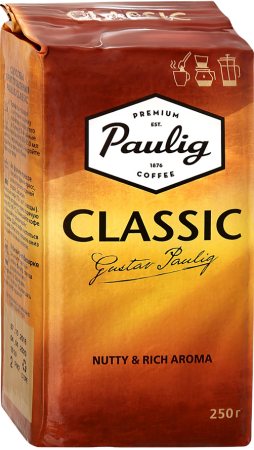 Кофе молотый Paulig Classic 250 г