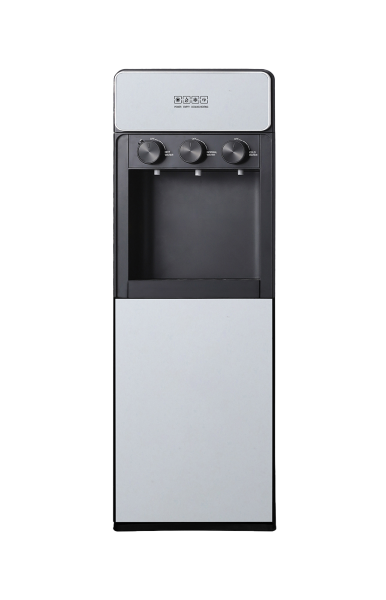 Кулер напольный AEL LD-AEL-825a (АЕЛ) электронный, черный с серебром, нижняя загрузка