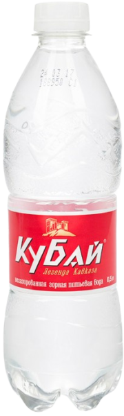 Вода Кубай 0.5 литра негазированная (ПЭТ)