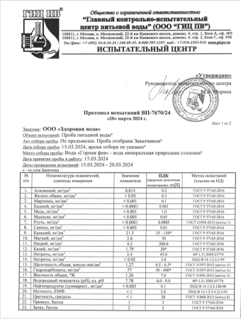 Вода Горная Фея 19 литров