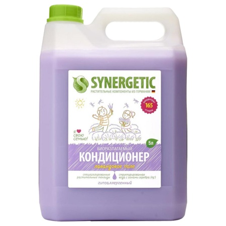 Кондиционер для белья  Synergetic Лавандовое поле 5 л.