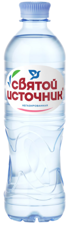 Вода Святой Источник 0.5 литра негазированная (ПЭТ)