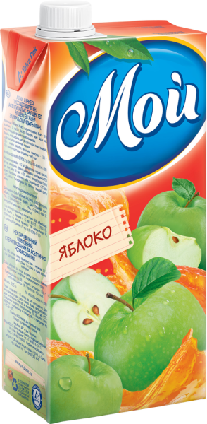 Нектар "МОЙ" Яблоко 0,95л. (12шт/уп)