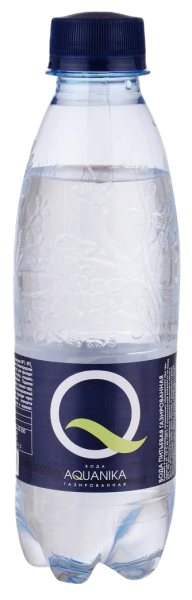 Вода Акваника 0.25 литра газированная (ПЭТ)