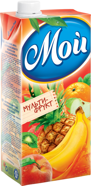 Нектар "МОЙ" Мультифрукт 0,95л. (12шт/уп)