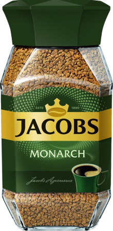 Кофе растворимый кристалл Jacobs Monarch 190 г