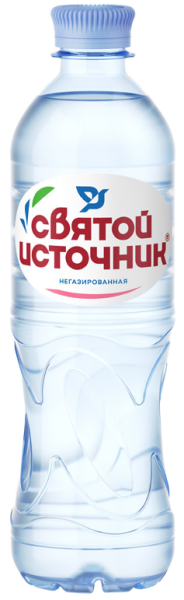 Вода Святой Источник 0.5 литра негазированная (ПЭТ)