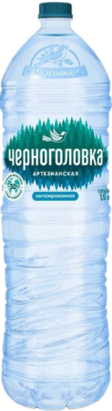 Вода Черноголовка 1.5 литра негазированная (ПЭТ)
