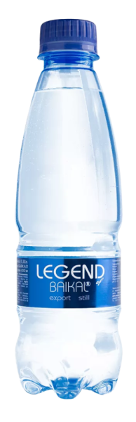 Вода Легенда Байкала 0.33 литра негазированная (ПЭТ)