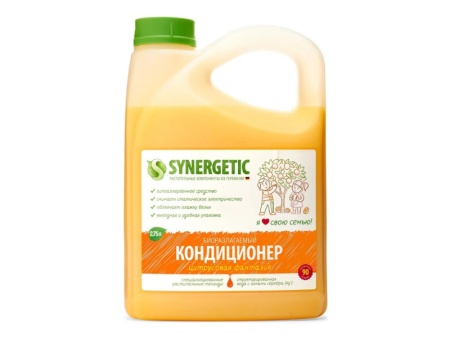 Кондиционер для белья  Synergetic Цитрусовая фантазия 2,75 л.