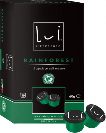 Кофе в капсулах Lui L'espresso Rain Forest 60 г