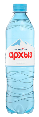 Вода питьевая Легенда Гор Архыз 0,5 литра негазированная (ПЭТ)