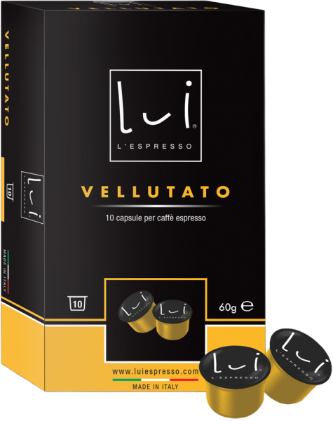 Кофе в капсулах Lui L'espresso Vellutato 60 г