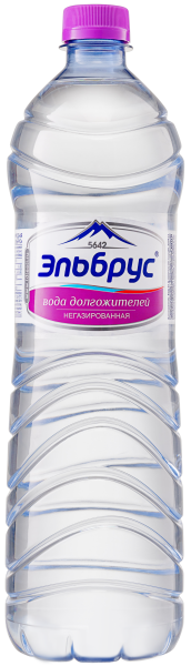 Вода Эльбрус 1.5 литра негазированная (ПЭТ)