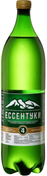 Вода Ессентуки №04 1.5 литра газированная (ПЭТ)