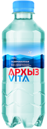 Вода Архыз 0.33 литра газированная (ПЭТ)