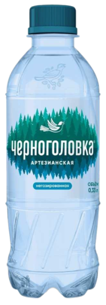 Вода Черноголовская 0.33 литра негазированная (ПЭТ)
