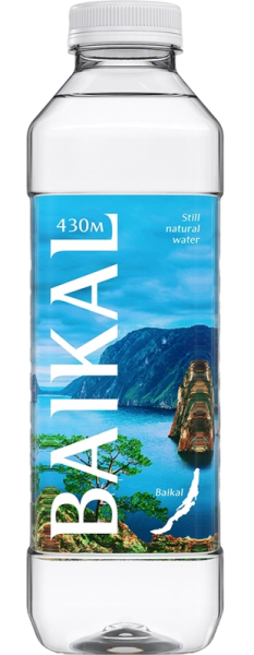 Вода Baikal (Байкал) 430м 0.85 литра, негазированная (ПЭТ)