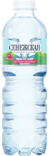 Вода Сенежская 0.5 литра негазированная (ПЭТ)